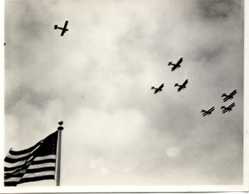 The 13 Black Cats in formation