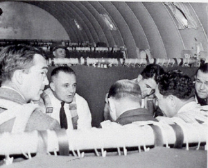 Paul Richter and Jack Frye, 1st Connie flight