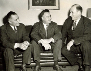 Paul Richter, Jack Frye, Walter Hamilton
