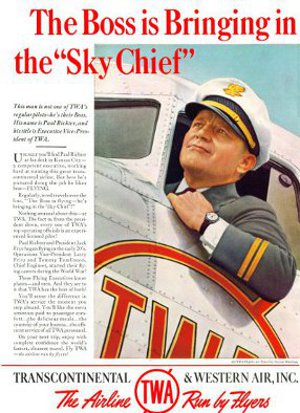 1939 TWA award-winning advertisement