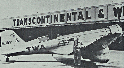 <empty>Tomlinson and the Northrop Gamma NX-13758 ,"Over weather Experimental Laboratory"